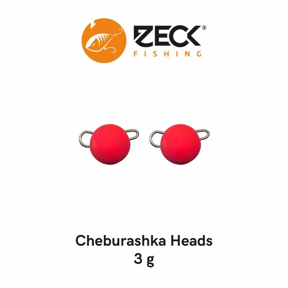 2 Zeck Cheburashka Jig Heads pink 3 g