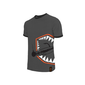 Angler T-Shirt grau Angelshirt