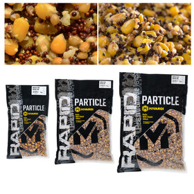 Partikel Mix gedämpft Mais Weizen Raps Karpfen Futter